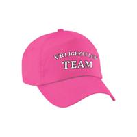 Vrijgezellenfeest Team petje - roze - voor dames - caps - hoedjes Vrijgezellenfeest Team petje - roze - voor dames - caps - hoedjes