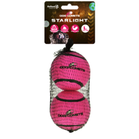 Dog Comets Tennisbal Starlight L Roze (2-pack)