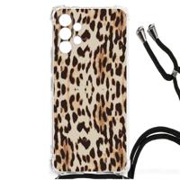 Samsung Galaxy A13 4G Case Anti-shock Leopard