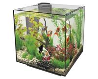 Superfish Qubiq 30 Zwart - Compact Aquarium 30L met LED-verlichting & Geïntegreerd Filter - thumbnail