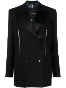 John Richmond blazer Buet à boutonnière croisée - Noir