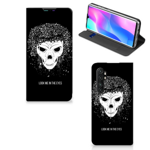 Mobiel BookCase Xiaomi Mi Note 10 Lite Skull Hair