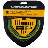 JAGWIRE 2x pro shift kit - organic green
