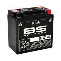 BS BATTERY Batterij gesloten onderhoudsvrij, Batterijen voor motor & scooter, BTX14L SLA