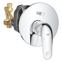 GROHE Swift QuickFix Badmengkraan - inbouw - met omstel - chroom 24336001 - thumbnail