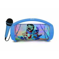 Bluetooth Luidspreker met Karaokemicrofoon Lexibook Stitch Disney Blauw Bluetooth luidspreker