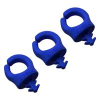 SPRIG Cable Opening 13,5 mm 3/8”-16, Blue, 3-Pack - thumbnail