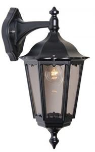 Franssen Klassieke buitenlamp Cartella Down zwart FL2061-10