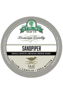 Stirling Soap Co. scheercrème Sandpiper 165ml
