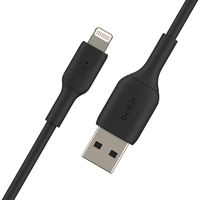 Belkin Boost Charge Lightning naar USB-A 1 meter kabel CAA001bt1MBK - thumbnail