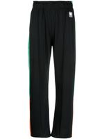 Wales Bonner pantalon de jogging à patch logo - Noir