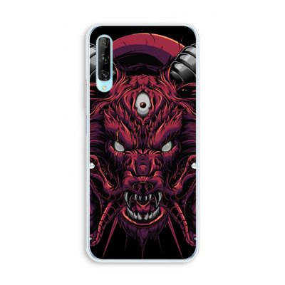 Hell Hound and Serpents: Huawei P Smart Pro Transparant Hoesje
