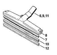 Stihl Borstelinzetstuk - 49015042700