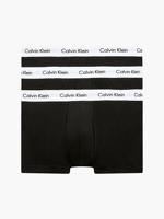Calvin Klein boxershorts low rise zwart-wit - thumbnail