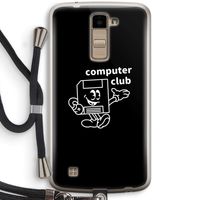 Floppyhead: LG K10 (2016) Transparant Hoesje met koord