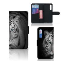 Xiaomi Mi 9 SE | Telefoonhoesje | Met pasjeshouder | Tijger