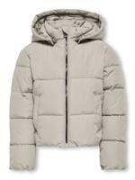 Kids ONLY winter winterjas meisjes - grijs - KogDolly - puffer