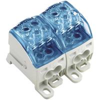 Weidmüller 2518330000 Verdeelblok Schroeven Grijs, Blauw 1 stuk(s)