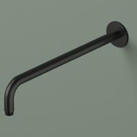 Hotbath Wandarm Ace 42 cm Geborsteld Zwart PVD