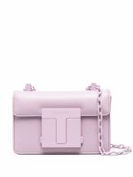 TOM FORD sac à main à plaque logo - Rose TOM FORD sac à main à plaque logo - Rose