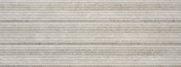 Wandtegel Glamstone light Grey relieve 33,3x90 rett