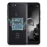Alcatel 1S (2019) Telefoonhoesje met Naam Boho Beach Alcatel 1S (2019) Telefoonhoesje met Naam Boho Beach