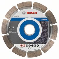 Bosch Accessoires Diamantdoorslijpschijf Standard for Stone 125 x 22,23 x 1,6 x 10 mm 10st - 2608603236