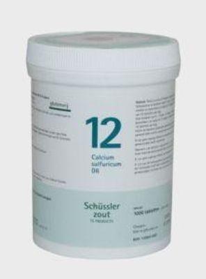 Calcium sulfuricum 12 D6 Schussler