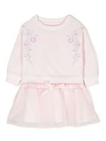 Lapin House robe tutu à fleurs brodées - Rose - thumbnail