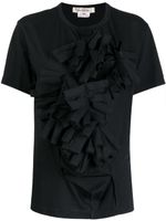 Comme Des Garçons t-shirt à appliqués - Noir