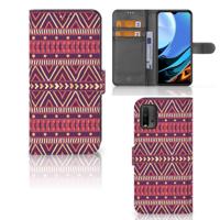Xiaomi Redmi 9T | Poco M3 | Telefoon Hoesje | Aztec Paars