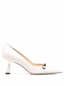 Jimmy Choo escarpins Rosalia à bout pointu 65 mm - Blanc