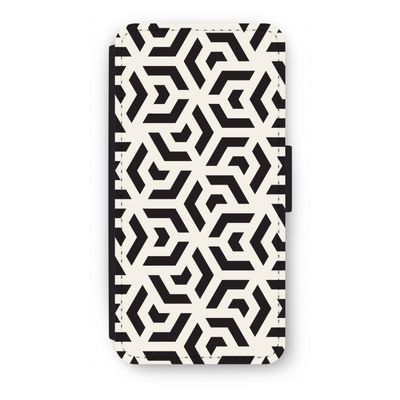 Crazy pattern: iPhone SE 2020 Flip Hoesje
