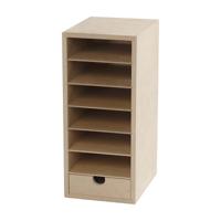 Creativ Company Papier opslag unit, h: 31,5 cm, d: 18 cm, b: 14 cm, a6, 1 stuk