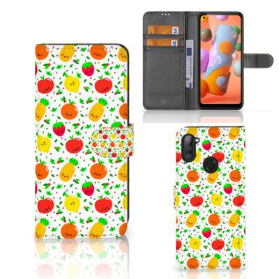 Samsung Galaxy M11 | A11 | Book Cover | Fruits