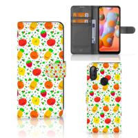 Samsung Galaxy M11 | A11 | Book Cover | Fruits