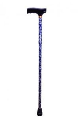 Able 2 Wandelstok opvouw gebloemd 74-84cm (1 st)