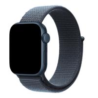Apple Watch Bandje Flyne - Geweven - Nylon - Donkergrijs -