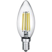Dimbare LED Kaarslamp 4W E14 - Filament - Warm Wit 2700K