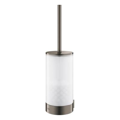 GROHE Selection Toiletborstelhouder - wandmontage - rond - open - brushed hard graphite 41076al0