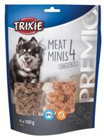 TRIXIE PREMIO VLEES MINIS KIP / EEND / RUND / LAM 4X100 GR