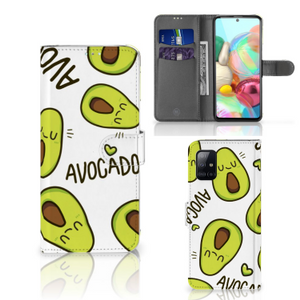 Samsung Galaxy A71 Leuk Hoesje Avocado Singing