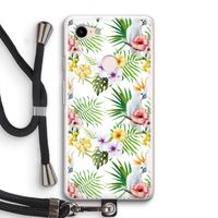 Gele kuif: Pixel 3 Transparant Hoesje met koord