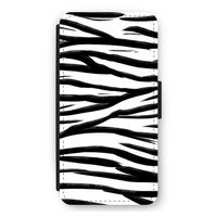 Zebra pattern: iPhone 11 Flip Hoesje