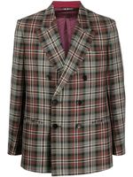 ETRO blazer croisé à carreaux - Marron