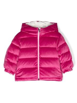 Moncler Enfant doudoune Daos à capuche - Rose