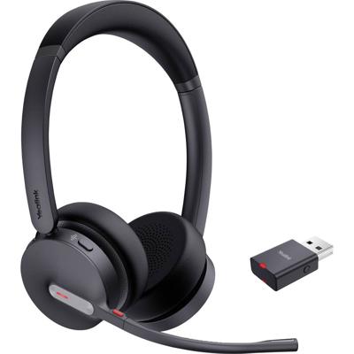 Yealink Yealink Headset WH64 Hybrid Dual UC On Ear headset Zwart