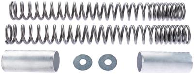 WIRTH voorvork veerset gepolijst fork spring set 6064 polished,cover 1287