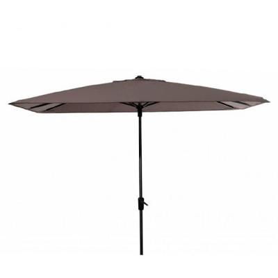 Stokparasol Round Corner 280x280 cm taupe zonwering - Madison