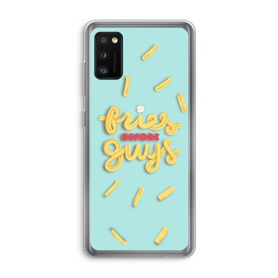 Always fries: Samsung Galaxy A41 Transparant Hoesje